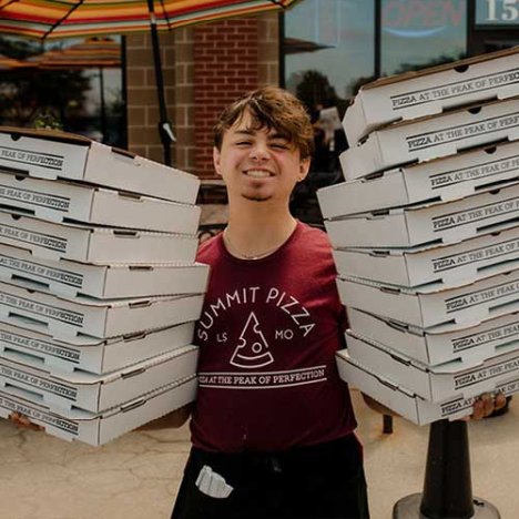 Summit Pizza drop off catering